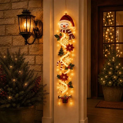 Christmas Decor LED Door Hangers - Christmas Decor - Zodolamp - Mad Fly Essentials