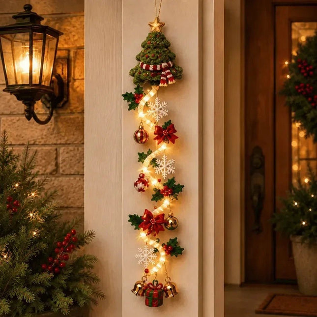 Christmas Decor LED Door Hangers - Christmas Decor - Zodolamp - Mad Fly Essentials