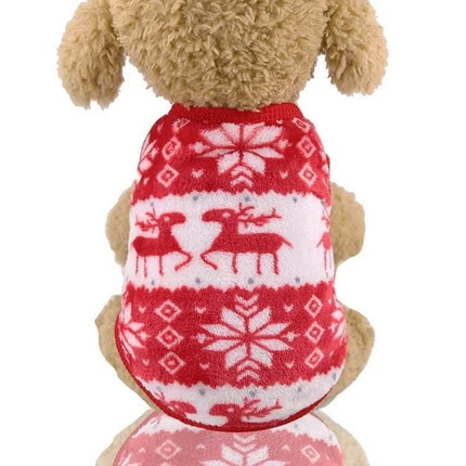 Christmas Dog Clothes Santa Pet Hoodies - Mad Fly Essentials