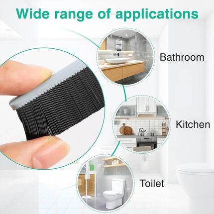 Cleaning Hacks 1 - 10pc Angled Shower Kitchen Bathroom Brushes - Cleaning Hacks - BES - Mad Fly Essentials