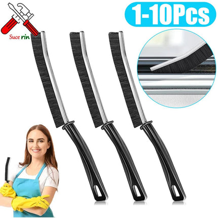 Cleaning Hacks 1 - 10pc Angled Shower Kitchen Bathroom Brushes - Cleaning Hacks - BES - Mad Fly Essentials