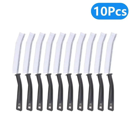 Cleaning Hacks 1 - 10pc Angled Shower Kitchen Bathroom Brushes - Cleaning Hacks - BES - Mad Fly Essentials