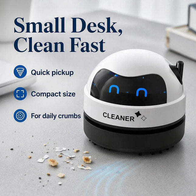 Cleaning Hacks Battery Powered Vacuum Robot - Cleaning Hacks - BES - Mad Fly Essentials