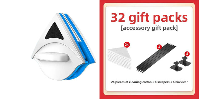 Cleaning Hacks Home Magnetic Window Cleaner Brush - Cleaning Hacks - Brace Top - Mad Fly Essentials