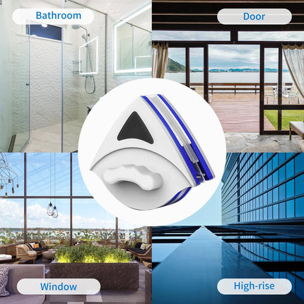 Cleaning Hacks Home Magnetic Window Cleaner Brush - Cleaning Hacks - Brace Top - Mad Fly Essentials