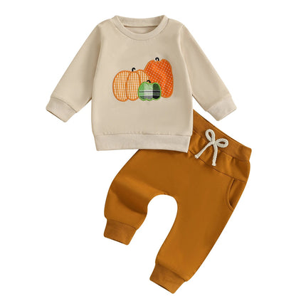 Clothing Set Baby Boy Cartoon Bulldozer Plaid Outfit Set - Clothing Set - SAILEROAD - Mad Fly Essentials