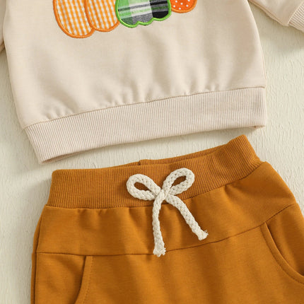 Clothing Set Baby Boy Cartoon Bulldozer Plaid Outfit Set - Clothing Set - SAILEROAD - Mad Fly Essentials