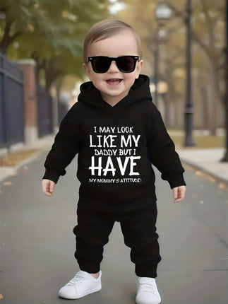 Clothing Set Baby Boy Long Black Camo Outfit Set - Clothing Set - Kidswant - Mad Fly Essentials