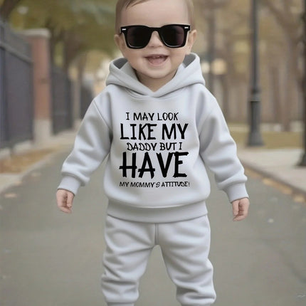 Clothing Set Baby Boy Long Black Camo Outfit Set - Clothing Set - Kidswant - Mad Fly Essentials