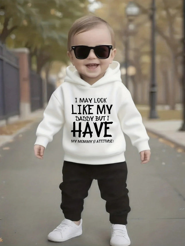 Clothing Set Baby Boy Long Black Camo Outfit Set - Clothing Set - Kidswant - Mad Fly Essentials