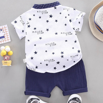 Clothing Set Baby Boys Summer Bear Outfit - Clothing Set - Kidswant - Mad Fly Essentials