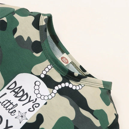 Clothing Set Baby Boys Summer Camouflage Dinosaur 2pc Set - Clothing Set - Kidswant - Mad Fly Essentials
