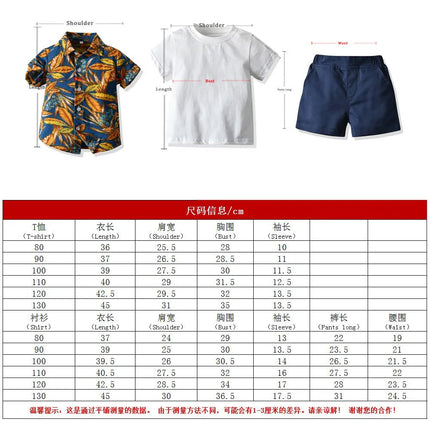 Clothing Set Baby Boys Tropical Paradise Floral Pants Set - Clothing Set - Top and top - Mad Fly Essentials