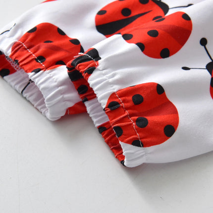 Clothing Set Baby Girl Ladybug Headband Outfits - Clothing Set - Bumeex - Mad Fly Essentials