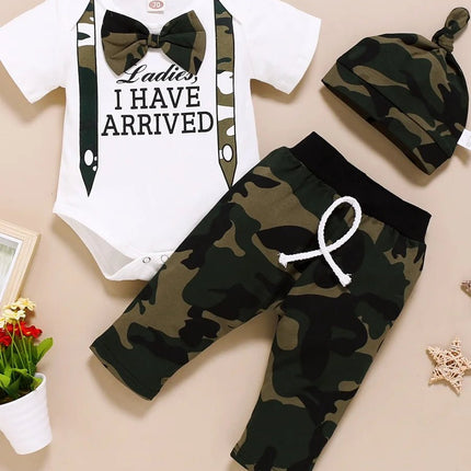 Clothing Set Baby Long Daddy's Boy Hooded Outfit Set - Clothing Set - LZH - Mad Fly Essentials
