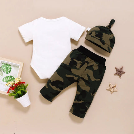 Clothing Set Baby Long Daddy's Boy Hooded Outfit Set - Clothing Set - LZH - Mad Fly Essentials