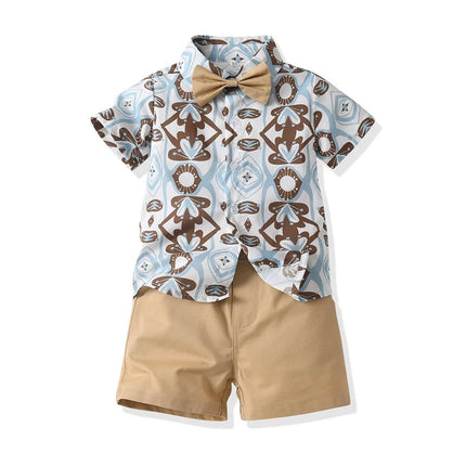Clothing Set Boy Summer Floral Vacation Seasonal Wear - Clothing Set - Surferfish - Mad Fly Essentials