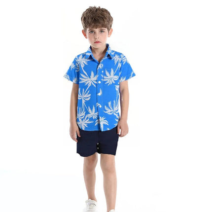 Clothing Set Boy Summer Floral Vacation Seasonal Wear - Clothing Set - Surferfish - Mad Fly Essentials