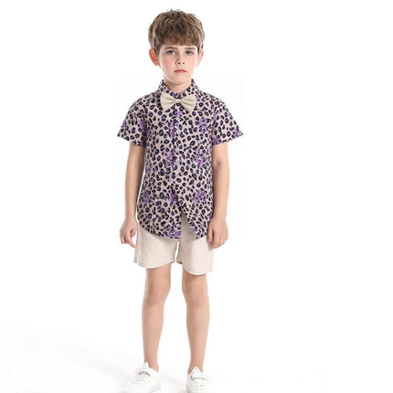 Clothing Set Boy Summer Floral Vacation Seasonal Wear - Clothing Set - Surferfish - Mad Fly Essentials