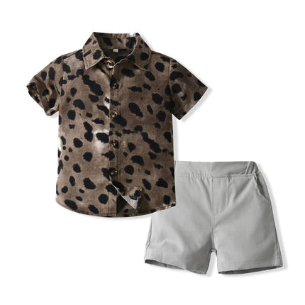 Clothing Set Boy Summer Floral Vacation Seasonal Wear - Clothing Set - Surferfish - Mad Fly Essentials