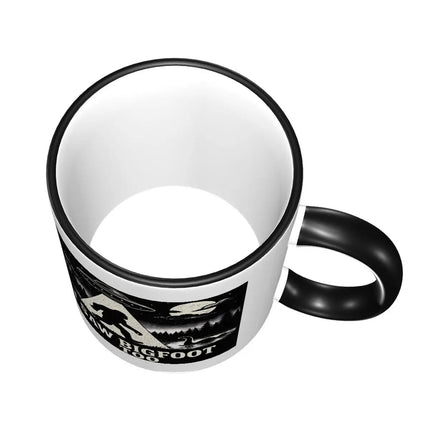 Coffee Mug Bigfoot UFO Alien Vintage Mug - Coffee Mug - Light Magic - Mad Fly Essentials