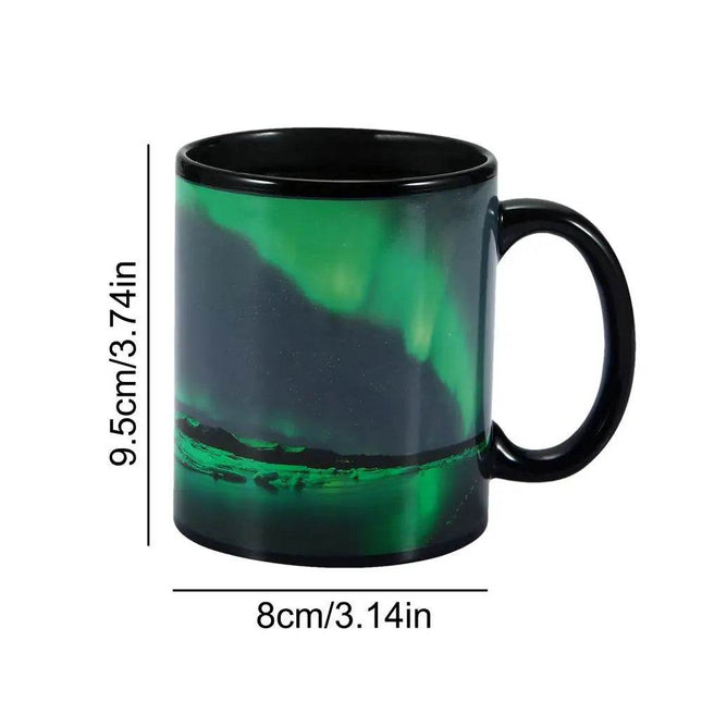 Coffee Mug Color Changing Northern Lights Mug Coffee Mug DESumHar Mad Fly Essentials