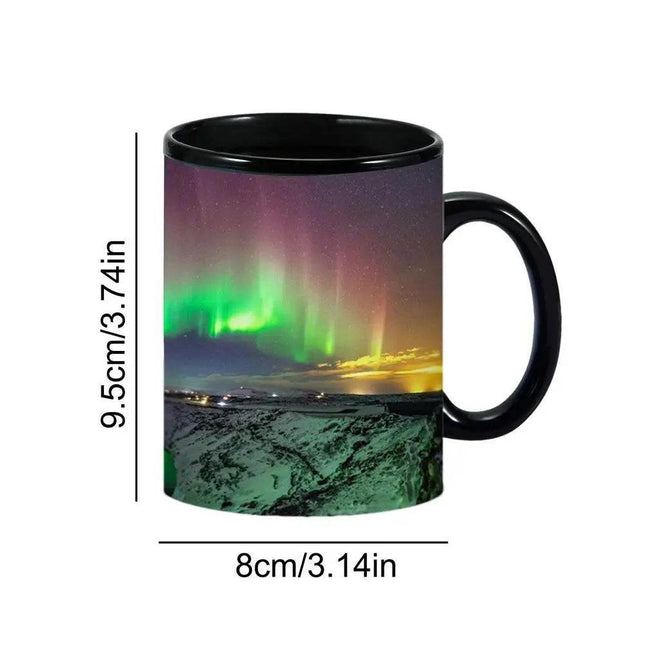 Color Changing Northern Lights Coffee Mug - Coffee Mug - DESumHar - Mad Fly Essentials