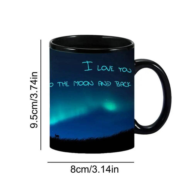 Coffee Mug Color Changing Northern Lights Mug Coffee Mug DESumHar Mad Fly Essentials