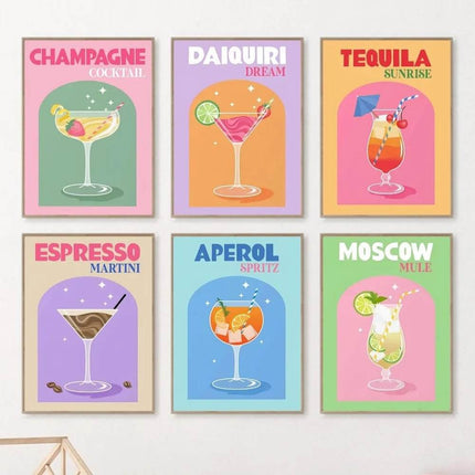Cocktail Bar Sign Bedroom Wall Decor - Mad Fly Essentials