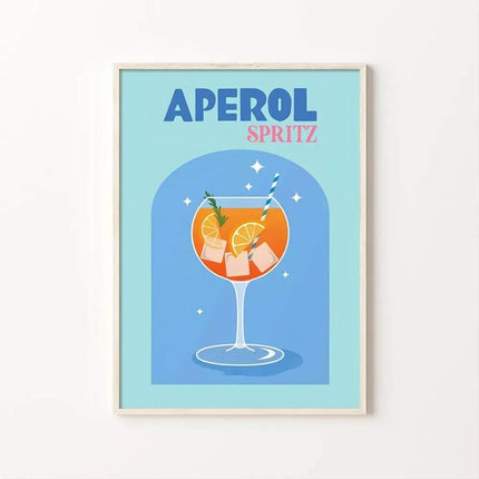 Colorful Cocktail Drink Bar Sign Bedroom Wall Decor - Wall Decor - hdprints - Mad Fly Essentials