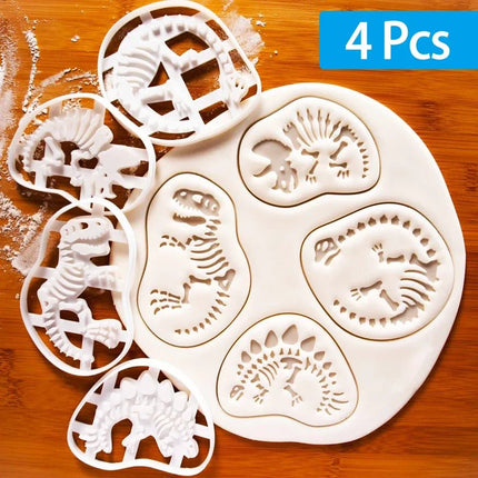 Cookie Cutter 3D Dinosaur Biscuit Mold Kitchen Accessories - Cookie Cutter - Amebrond - Mad Fly Essentials