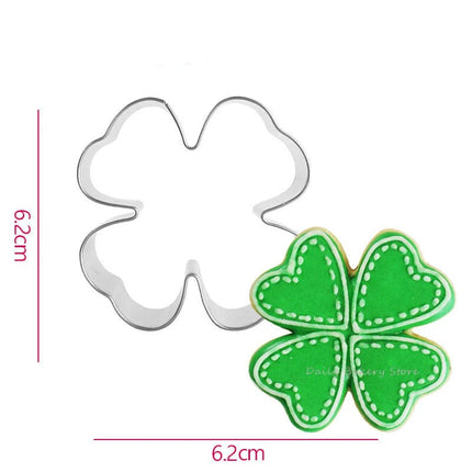Cookie Cutter St Patrick Day 4Leaf Clover Biscuit Cutters - Cookie Cutter - supple - Mad Fly Essentials
