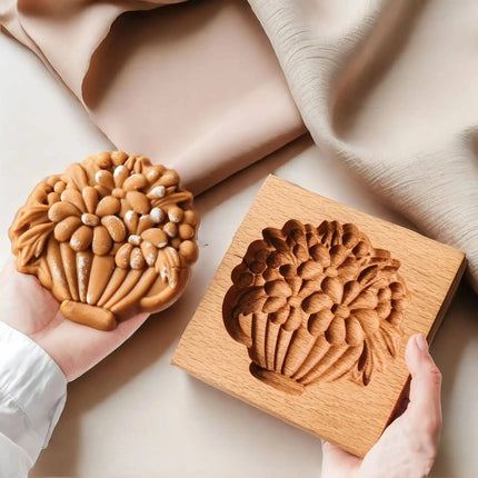 Cookie Cutter Wood Heart 3D DIY Embossed Cutlery - Cookie Cutter - supple - Mad Fly Essentials