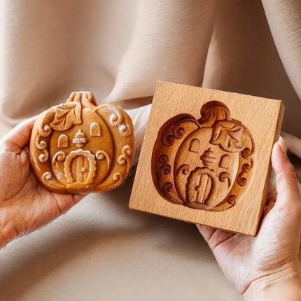Cookie Cutter Wood Heart 3D DIY Embossed Cutlery - Cookie Cutter - supple - Mad Fly Essentials