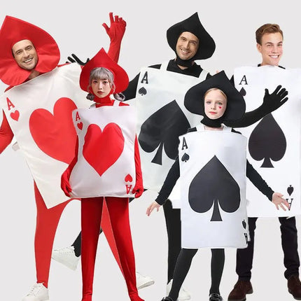 Costume Boy Ace Spades Poker Card Halloween Medieval Costume - Costume - Cavalaria Costumes - Mad Fly Essentials