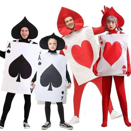 Costume Boy Ace Spades Poker Card Halloween Medieval Costume - Costume - Cavalaria Costumes - Mad Fly Essentials