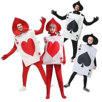 Costume Boy Ace Spades Poker Card Halloween Medieval Costume - Costume - Cavalaria Costumes - Mad Fly Essentials