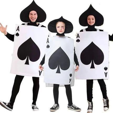 Costume Boy Ace Spades Poker Card Halloween Medieval Costume - Costume - Cavalaria Costumes - Mad Fly Essentials