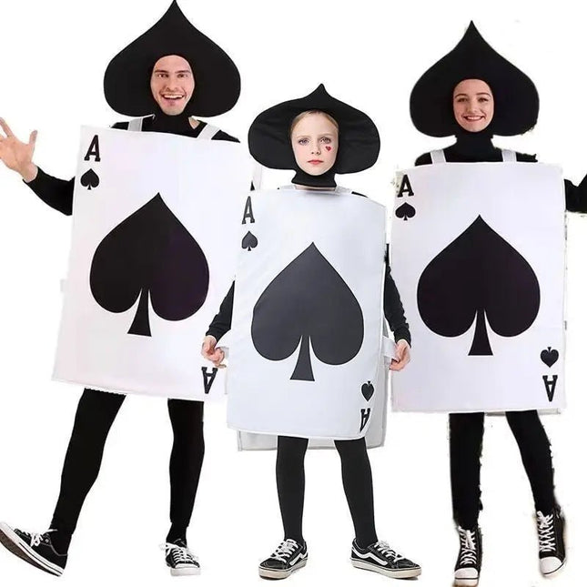 Costume Boy Ace Spades Poker Card Halloween Medieval Costume - Costume - Cavalaria Costumes - Mad Fly Essentials