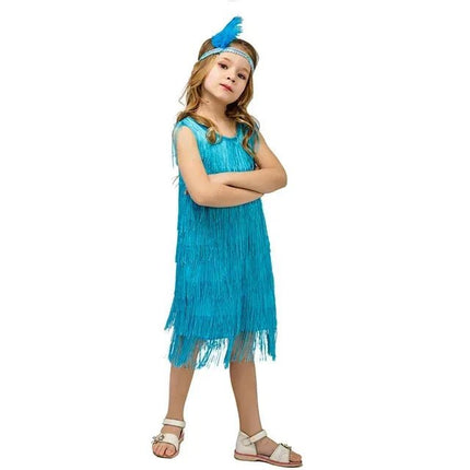 Costume Dress Baby Girl 1920s Latin Flapper Dress - Costume Dress - Prowow - Mad Fly Essentials