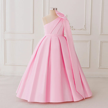 Costume Dress Girl Bridesmaid Wedding Party Elegant Princess Dress - Costume Dress - miqiaikids - Mad Fly Essentials