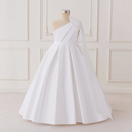 Costume Dress Girl Bridesmaid Wedding Party Elegant Princess Dress - Costume Dress - miqiaikids - Mad Fly Essentials
