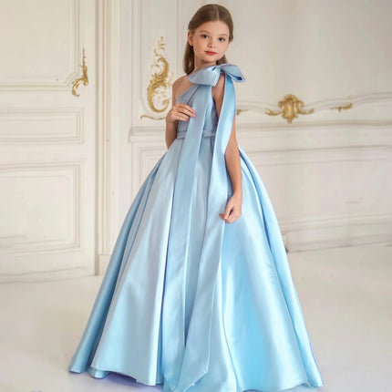 Costume Dress Girl Bridesmaid Wedding Party Elegant Princess Dress - Costume Dress - miqiaikids - Mad Fly Essentials