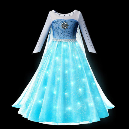 Costume Dress LED Girl Birthday Party Pink Dress - Costume Dress - ollobebe - Mad Fly Essentials