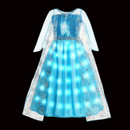 Costume Dress LED Girl Birthday Party Pink Dress - Costume Dress - ollobebe - Mad Fly Essentials
