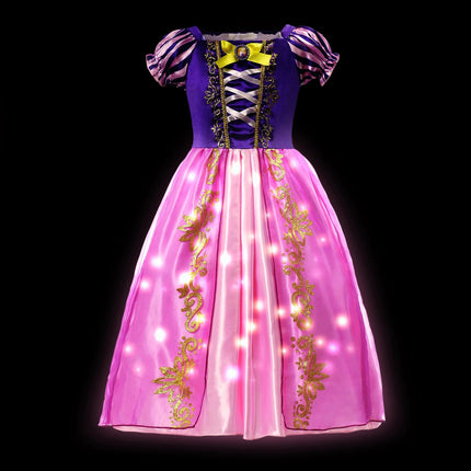 Costume Dress Purple Birthday Flock Girl Costume - Costume Dress - ollobebe - Mad Fly Essentials