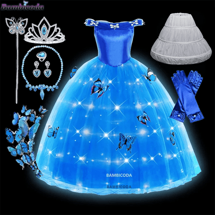 Costume Dress Purple Birthday Flock Girl Costume - Costume Dress - ollobebe - Mad Fly Essentials