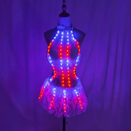 Costume Dress Topdii LED Party Clubwear Dance Outfit Costume Dress Topdii Mad Fly Essentials