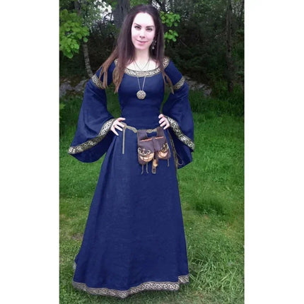 Costume Dress Women Black Gothic Victorian Medieval Dress - Costume Dress - Retro Dress - Mad Fly Essentials