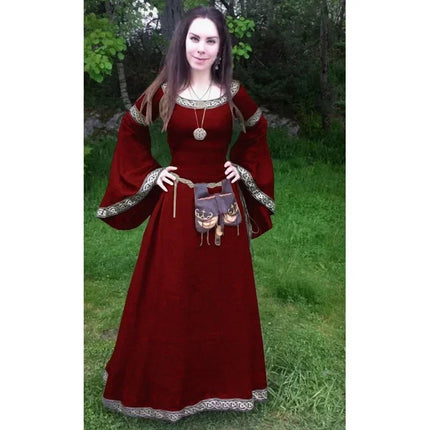 Costume Dress Women Black Gothic Victorian Medieval Dress - Costume Dress - Retro Dress - Mad Fly Essentials